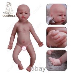 COSODOLL FullBody Silicone Rebirth BabyDoll 22 Lifelike Girl Accompany Washable