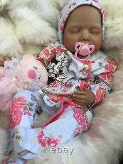 Cherish Dolls Anya Fully Reborned Baby Fake Babies Realistic 22 Big Reborn Girl