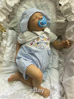 Cherish Dolls New Charlie Reborn Baby Fake Babies Realistic 22 Big Newborn Boy