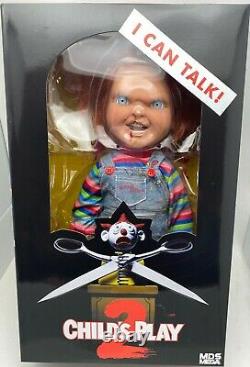 Chucky Action Figure 15 Childs Play Talking Menacing Chucky Doll Mezco