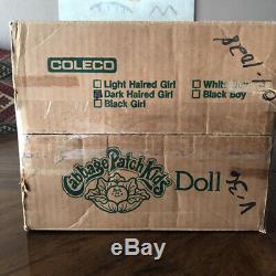 Collectible 1983 Cabbage Patch Kid Vintage Girl Doll Original Box & Sale Receipt