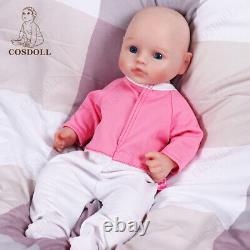 Cosdoll FullBody Silicone 16.5Lifelike Reborn BabyDoll Chubby Baby Infant Girl