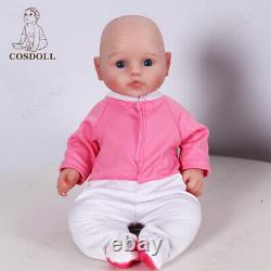 Cosdoll FullBody Silicone 16.5Lifelike Reborn BabyDoll Chubby Baby Infant Girl