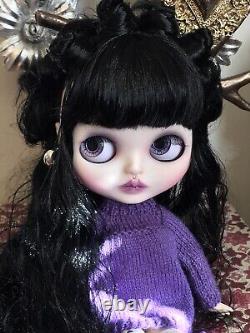 Custom Factory OOAK Blythe Doll Amelie by Dollypunk21 Free Extra Hands
