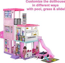 Deluxe Barbie Special Edition 60th DreamHouse Playset with 2 Dolls, Barbie, Car