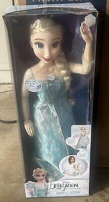 Disney Frozen Huge Elsa Doll Ice Powers Music Playdate Doll 32 Inches Christmas