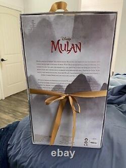 Disney Mulan Limited Edition Doll Live Action Film 17'' NEW IN BOX