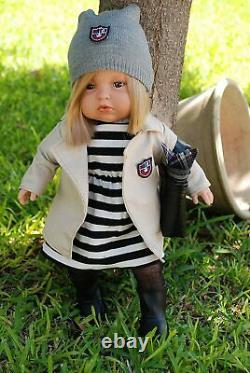 Doll Chloe Hand Made in Spain by The Preppy World 17 inch BRAND NEW $159