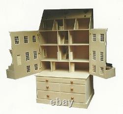 Doll House 1/12 Scale The City House KIT Large (Not including base) by DHD