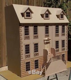 Dolls House 1/12th The Templeton Manor KIT 3ft wide By Dolls House Direct