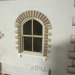 Dolls House York St row of 3 Shops with 6 Rooms above 1/12 scale kit