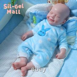 Drink-Wet System 18.5 Newborn Boy Handmake Lifelike Silicone Reborn Baby Dolls