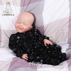 Drink and Wet 18.5Full Silicone Reborn Baby Adorable Soft Silicone Newborn Doll