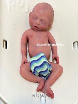 Extremely lifelike, soft full silicone, preemie baby boy reborn doll Ranger