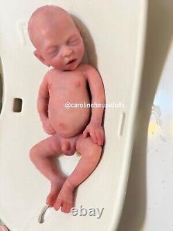 Extremely lifelike, soft full silicone, preemie baby boy reborn doll Ranger