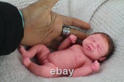 FULL BODY Miniature SILICONE BABY Girl Drink and wet