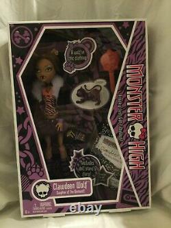 First Wave Clawdeen Wolf Doll Monster High 2009 Original New in Box never opened