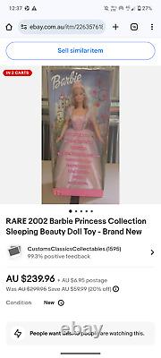 For Malina Barbie Fairytale Princess Collection Dolls X 5