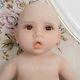 Full Body Silicone New Born Baby Girl Drink And Wet 47cm Reborn Dolls For Gift
