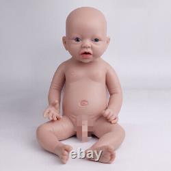 Full Body Soft Silicone Lifelike Rebirth Baby Doll BOY Accompany Waterproof 15