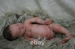 Full Body Soft Solid boy or girl PREMATUR15Silicone Baby doll/REBORN SILICONA