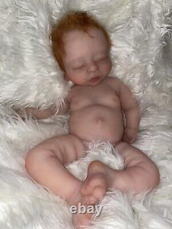 Full Body silicone doll baby Girl Charlie By Artist Debra Timko