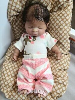 Full body mini silicone baby doll