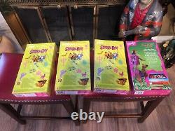 Full set of 4 Character dolls from Scooby Doo, These are in great condition NIB