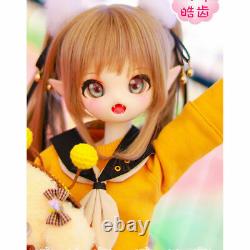 Gift 1/4 BJD SD Dolls Baby Cute Girl Ball Jointed Doll Eyes Face Makeup FULL SET