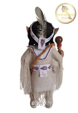 Gnome hopi indian fantasy doll