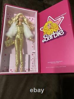 Golden Dream Barbie Doll 2015 Gold Label Mattel Dgx88 Nrfb Ta