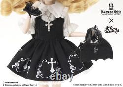 Groove Pullip Mana Elegant Gothic Lolita Rose Cross Jumper Skirt Doll Figure