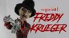 Halloween Special Freddy Krueger Custom Ooak Doll Apoxie Sculpt