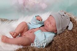 IT'S A BABY BOY! Crying PREEMIE Berenguer Life Like Reborn Pacifier Doll +Extras