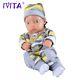 Ivita 11'' Full Body Silicone Reborn Baby Girl Realistic Silicone Doll Baby Gift