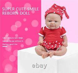 IVITA 14'' Full Silicone Reborn Baby GIRL Doll 1.6kg Small Cute Baby Toy Gift