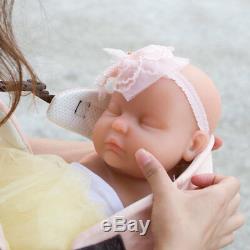 IVITA 18'' Full Body Soft Silicone Realistic Doll Eyes Closed Reborn Baby BOY