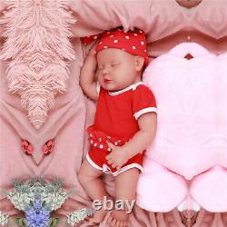 IVITA 18 Silicone Reborn Baby Eyes Closed Doll Toy Special sales Holiday Gifts