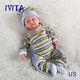 Ivita Reborn Baby Doll Boy Realistic Infant Full Body Silicone With A Pacifier