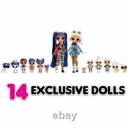 LOL Big Playset Amazing 70+ Surprises 14 Fashion Dolls 3 Foot HUGE BOX New