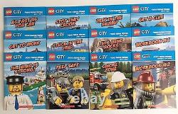 Lego City Childrens Books Phonics Fun Learning to Read Early Readers Lot 12