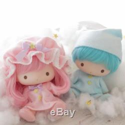 Little Twin Stars Soft Vinyl Doll Set kikilala Very rare Sanrio Japan