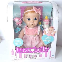 Luvabella Responsive Baby Doll Realistic Expressions Movement NEW Spin Master