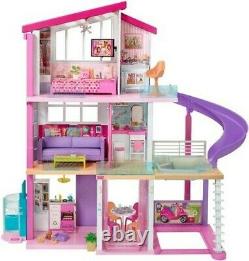 Mattel Barbie Dollhouse with Pool, Slide and Elevator New Toy Toy