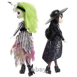 Mattel Creations Monster High Beetlejuice & Lydia Deetz Doll 2-Pack SHIPS NOW
