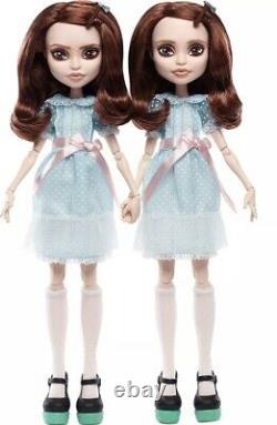 Mattel The Shining Grady Twins Monster High Collector Doll Set NEW SHIPS TODAY
