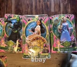 Mattel Wicked Dolls Set- Rare URL Misprint GLINDA ELPHABA NESSAROSE