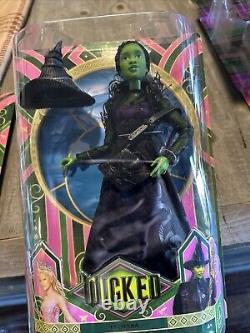 Mattel Wicked Dolls Set- Rare URL Misprint GLINDA ELPHABA NESSAROSE