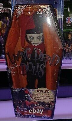 Mezco Living Dead Dolls Series 18 Jingles Doll New Factory Sealed #93031 MIB