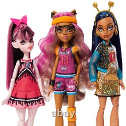 Monster High Doll 6-Pack, Ghoul Spirit Sporty Collection for Child 4Y+